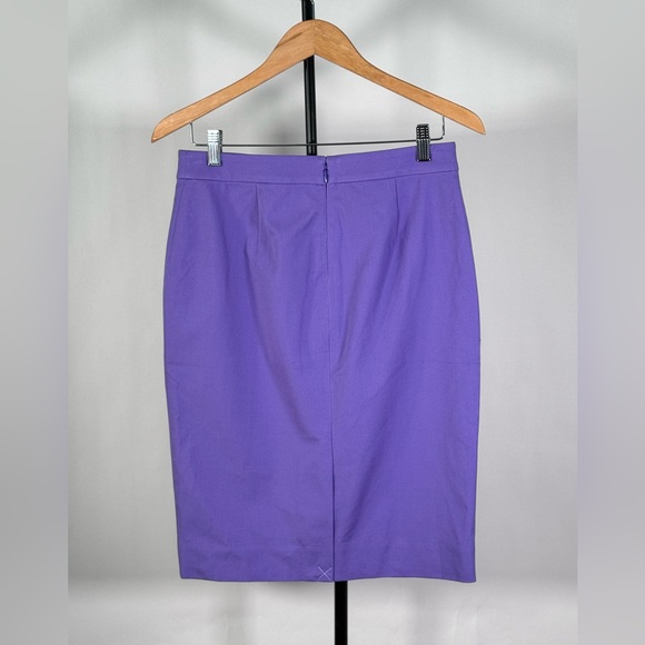 New JCrew No. 2 Pencil® skirt in bi-stretch cotton blend - Picture 2 of 3